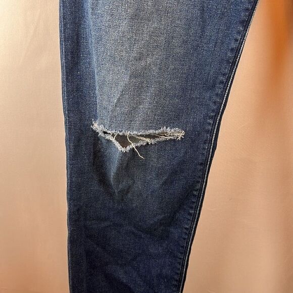 Hudson Jeans Collin Mid-Rise Skinny Jeans- Sea Floor - Size 32- NWT - Picture 2 of 11